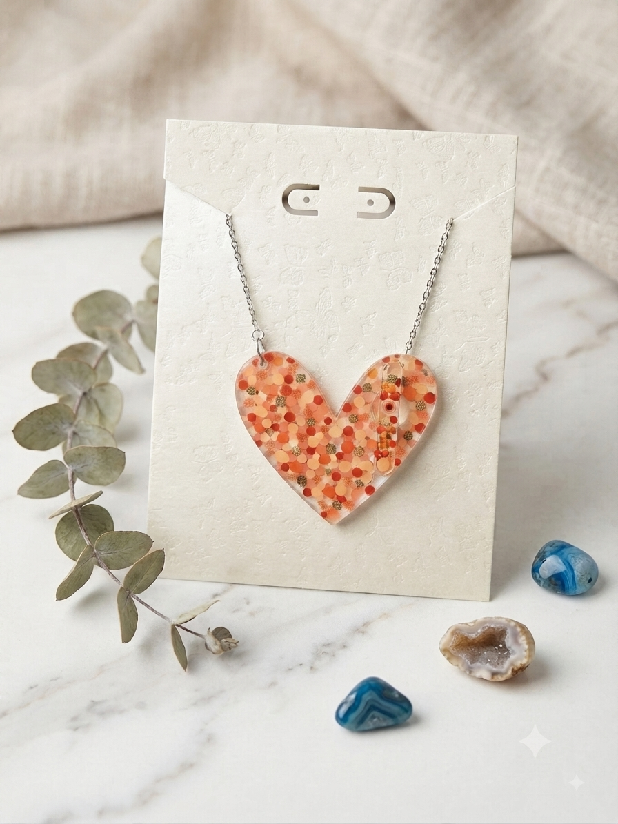 Collar corazón