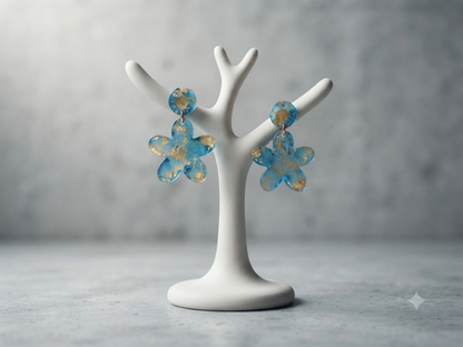 Aretes de acrílico