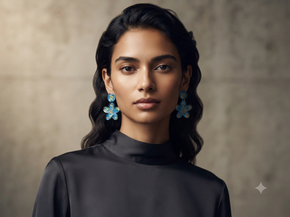 Aretes de acrílico