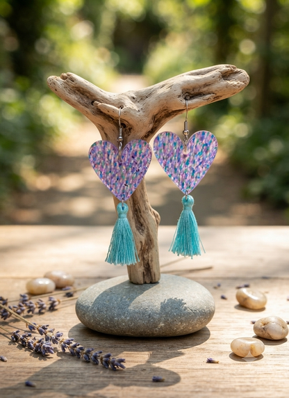 Aretes de acrílico