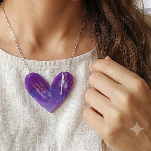 Collar corazón