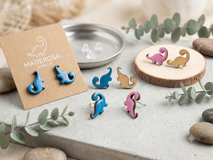 Aretes madera mini