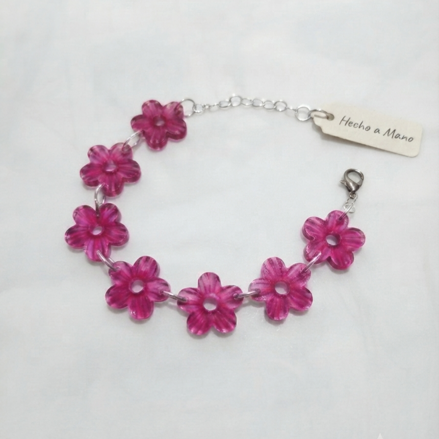 Pulsera flores