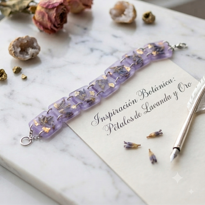 Pulsera eslabones cuadrados