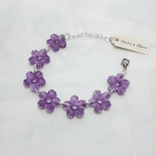 Pulsera flores