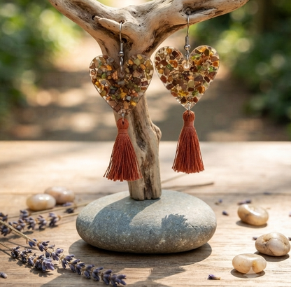 Aretes de acrílico