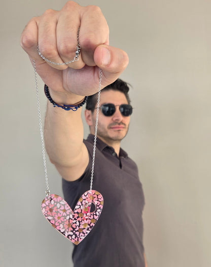 Collar corazón