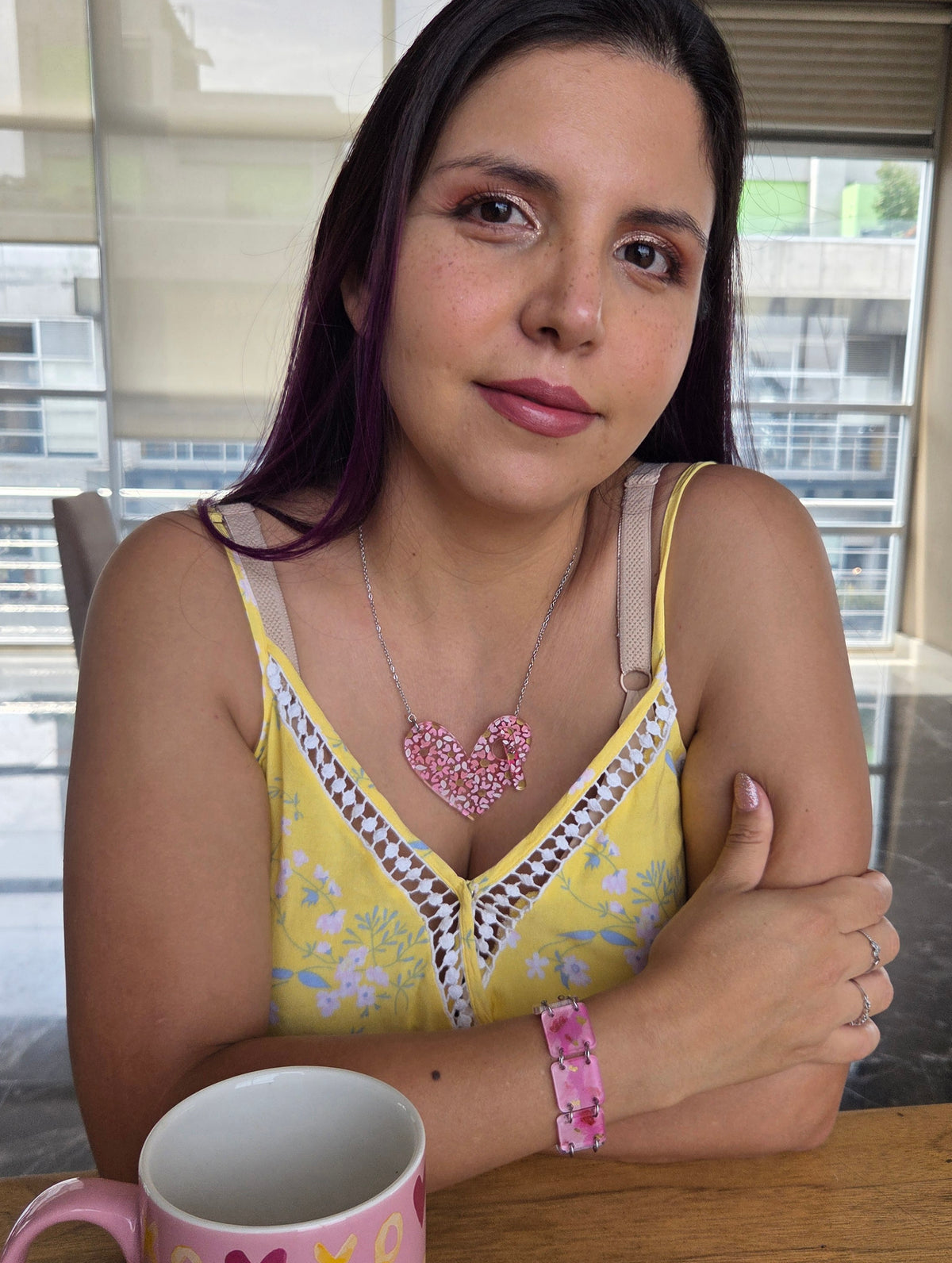 Collar corazón
