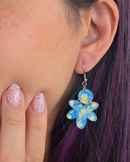 Aretes de acrílico