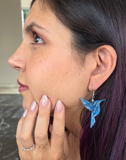 Aretes de acrílico