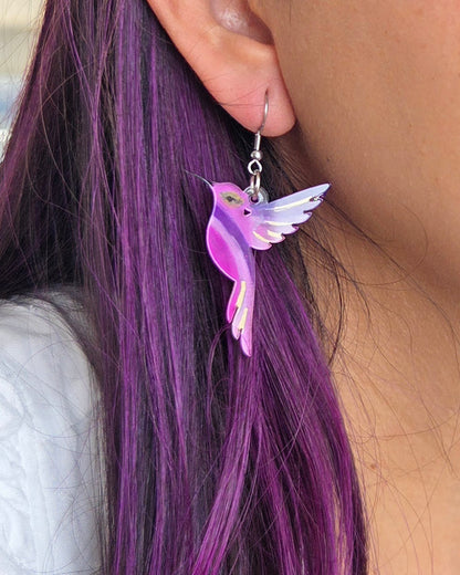 Aretes de acrílico