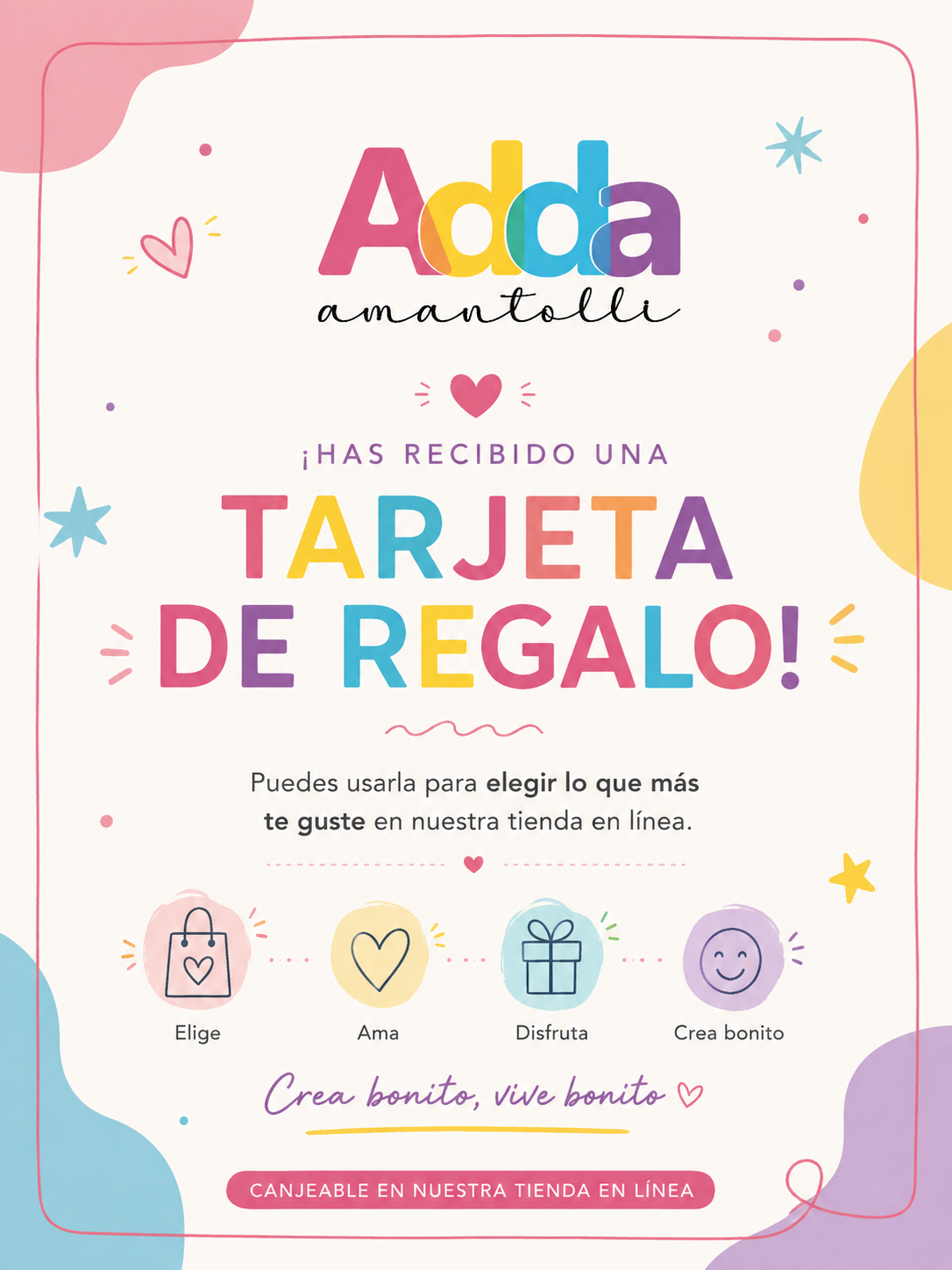 Tarjeta de regalo