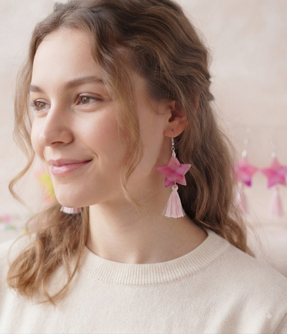 Aretes de acrílico