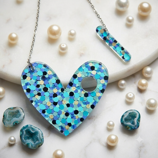 Collar corazón