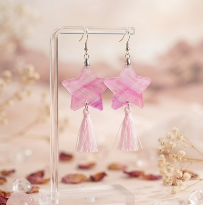 Aretes de acrílico